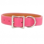 Collier pour gros chien rose