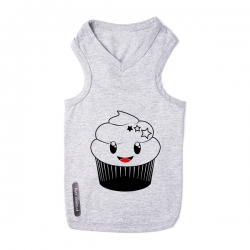 T-shirt pour chien Cupcake
