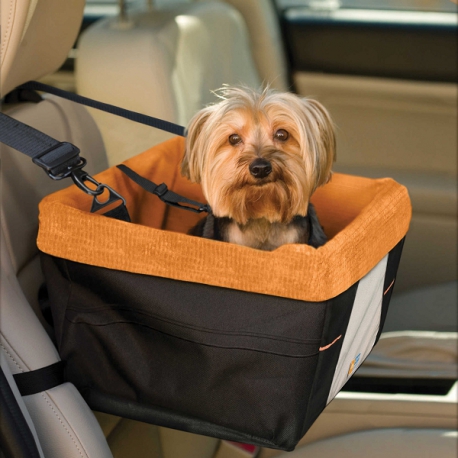 Siège auto pour chien avec filet, idéal pour le transport de votre animal  en voiture