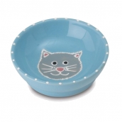 Gamelle pour chat My Love bleue