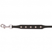 Laisse pour chien Little Star Noire