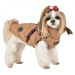 Manteau pour chien beige Puppia