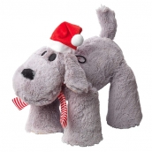 Peluche chien de Noël