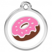 Médaille pour chien à graver Donut